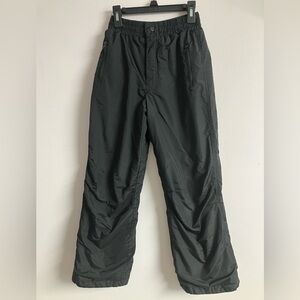 Sportscaster Kid’s/Youth Snow/Winter Ski Pants, Black,  Youth Medium, Insulated